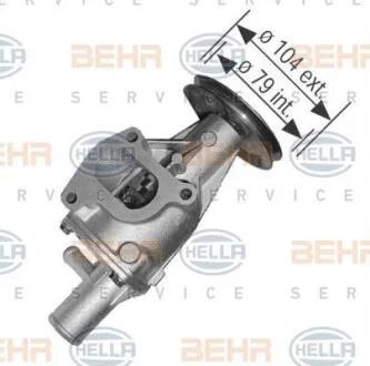 Помпа водяная HELLA 8MP 376 802-384