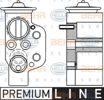 Клапан расширительный кондиционера HELLA 8UW 351 239-621