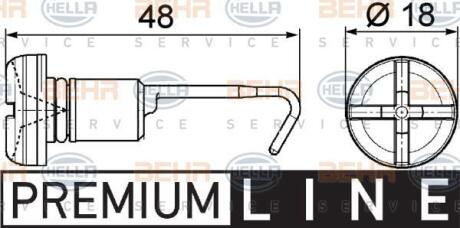 Пробка радіатора зливна HELLA 9NS376 747-011