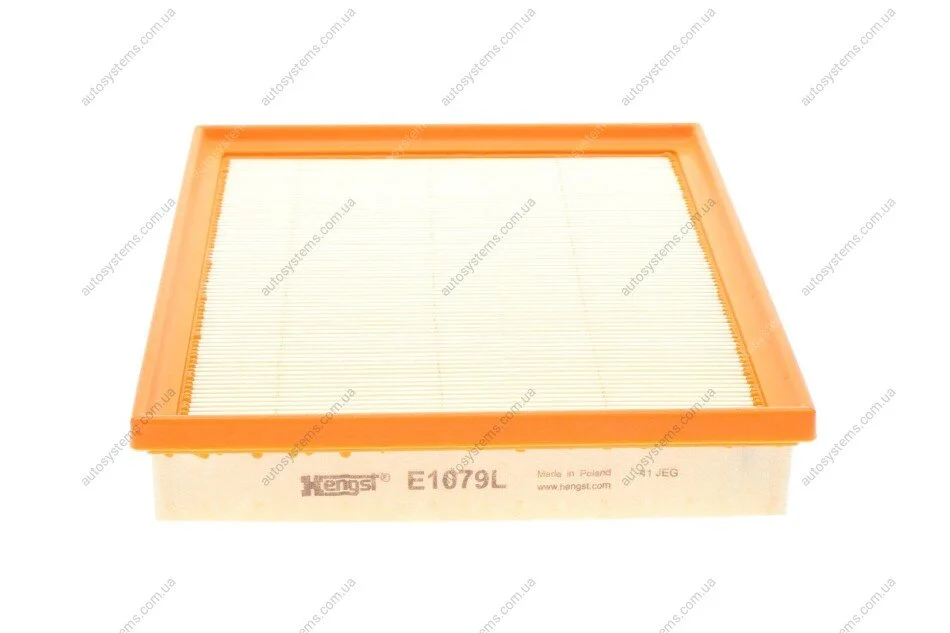 Фільтр повітряний BMW 1 (F20/F21)/3 (F30/F31)/4 (F32-F36) 1.5i/1.6i/2.0i (N13/N20/N26/B38) 11- HENGST FILTER E1079L (фото 1)