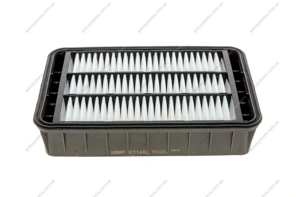 Фільтр повітряний Peugeot 4008 1.6/2.0 12-/4007 2.0-2.4i/2.2HDi 07-13/Mitsubishi Lancer 1.5-2.0 07- HENGST FILTER E1146L (фото 1)