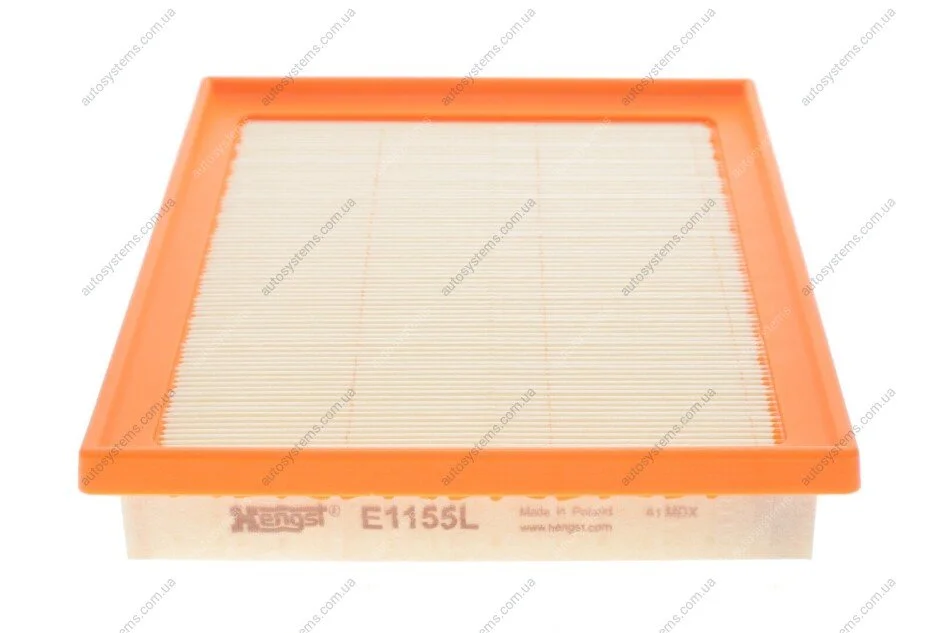 Фільтр повітряний Lexus CT 1.8 10-/NX 2.5 14-/Toyota Auris/Prius 1.8 Hybrid 10-/Rav4 2.5 Hybrid 15-18 HENGST FILTER E1155L (фото 1)