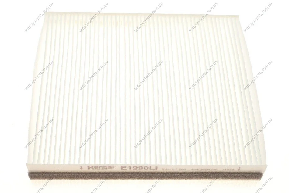 Фільтр салону Ford Focus 04-12/Volvo C30/C70/S40/V50 06-13 HENGST FILTER E1990LI (фото 1)