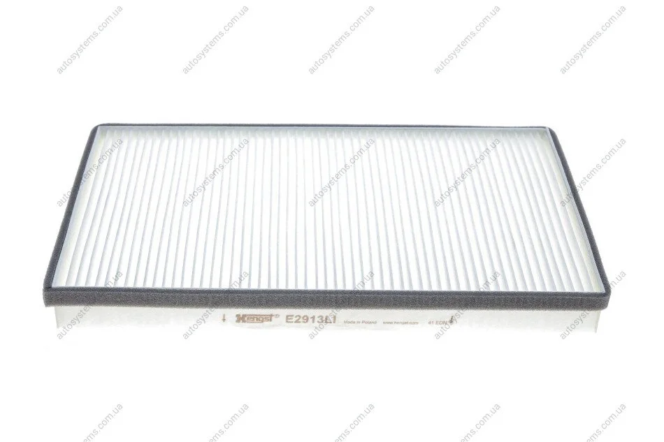 Фільтр салону MB Vito (W639) 2.2-3.0 CDI/3.2-3.7 (OM642/OM646/OM651/M112/M272) 03- HENGST FILTER E2913LI (фото 1)
