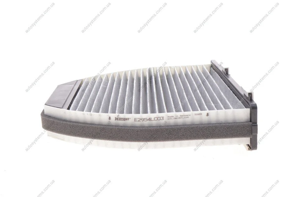 Фільтр салону MB E-class (W212/S212) 11-17 (вугільний) HENGST FILTER E2954LC03 (фото 1)
