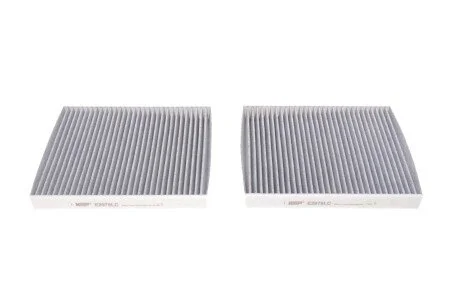 Фільтр салону BMW 5 (F10)/7 (F01) 2.0-6.0 08- (вугільний) (к-кт 2 шт.) HENGST FILTER E2978LC-2