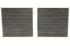 Фільтр салону BMW X3 (F25) 10-/X4 (F26) 14-18 (к-кт 2шт.) (вугільний) HENGST FILTER E2992LC-2 (фото 3)