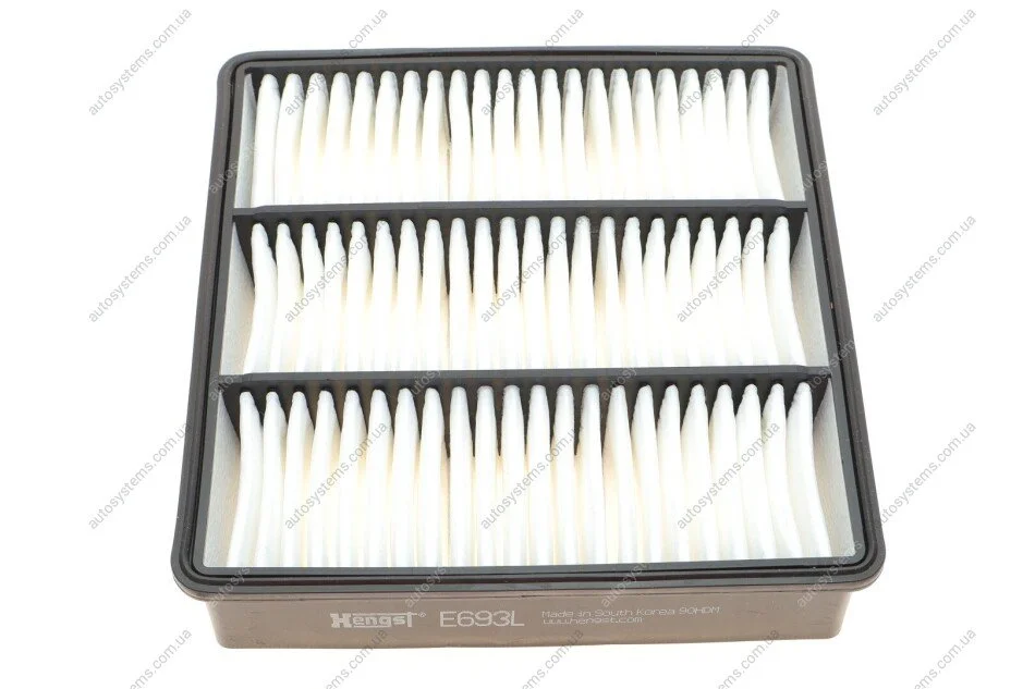 Фільтр повітряний Mitsubishi Colt V/Lancer/Outlander 1.3-2.4 95-13 HENGST FILTER E693L (фото 1)