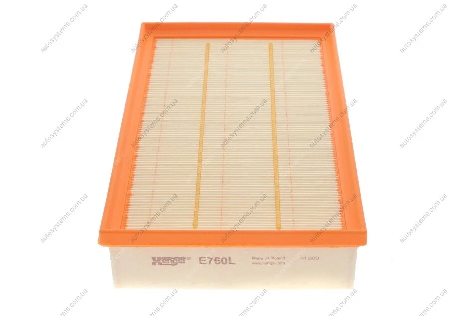 Фільтр повітряний Nissan Navara/Pathfinder 2.5dCi/3.0dCi 05- HENGST FILTER E760L (фото 1)