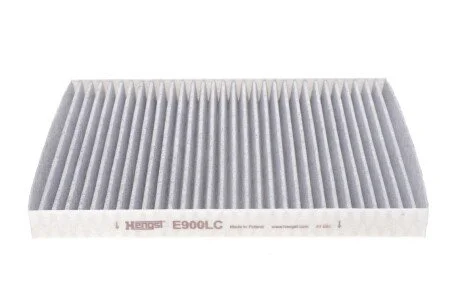 Фільтр салону VW Golf IV/Skoda Octavia/Audi A3 1.0-3.2 92-10 (вугільний) HENGST FILTER E900LC