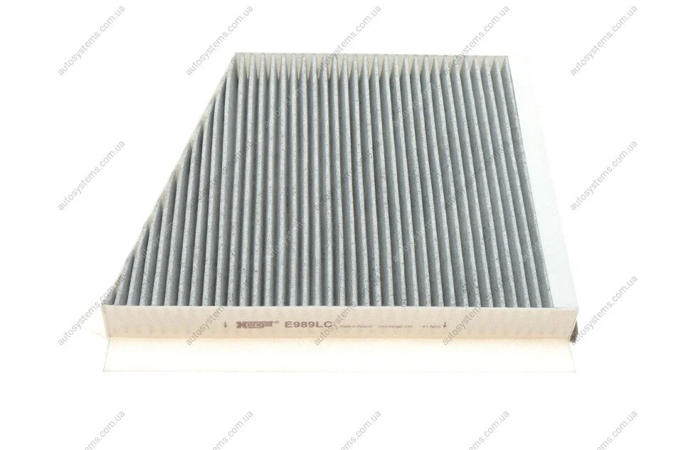 Фільтр салону MB E-class (W211) 02-08 (вугільний) HENGST FILTER E989LC (фото 1)