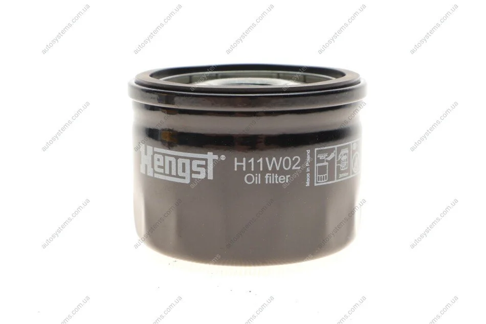 Фильтр масляный HENGST FILTER H11W02 (фото 1)