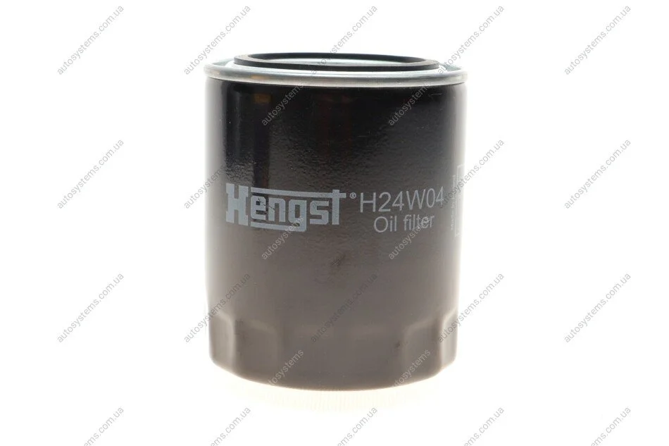 Фільтр масляний Audi A4/A6 2.4-3.0 95-05/Skoda SuperB 2.8 V6 01-08/VW Passat B5/B6 2.8 V6 96-05 HENGST FILTER H24W04 (фото 1)