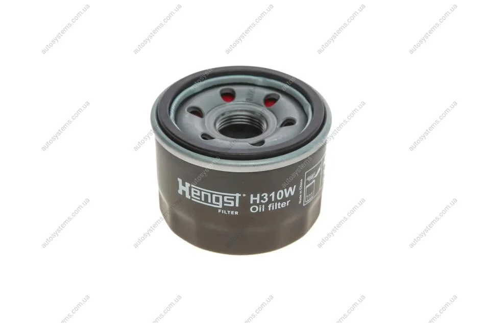 Фільтр масляний Smart Fortwo Coupe/Cabrio 1.0i 07- HENGST FILTER H310W (фото 1)