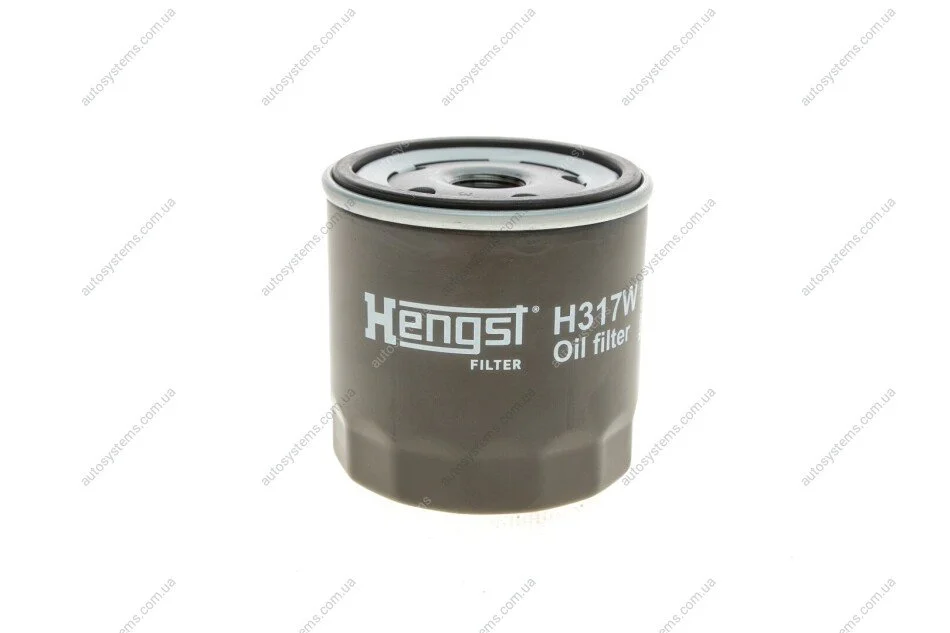Фільтр масляний VW Caddy IV/Golf VI/VII/Seat Leon 1.0-1.6TSI 10- HENGST FILTER H317W01 (фото 1)