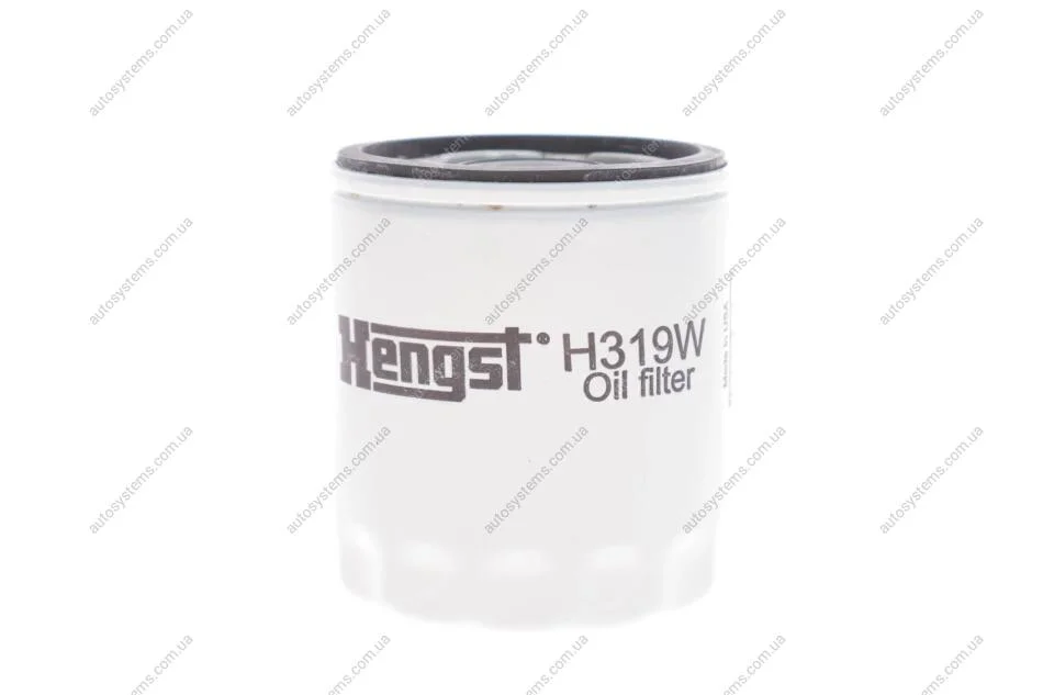 Фільтр масляний Ford Focus 1.8-2.0 04-12/1.0-2.3 Ecoboost/1.6Ti-VCT 12-/Range Rover 2.0-2.2 11- HENGST FILTER H319W (фото 1)