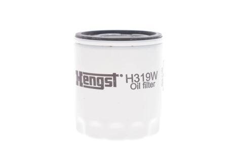 Фільтр масляний Ford Focus 1.8-2.0 04-12/1.0-2.3 Ecoboost/1.6Ti-VCT 12-/Range Rover 2.0-2.2 11- HENGST FILTER H319W (фото 1)