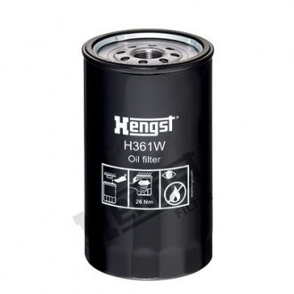 Фильтр масляный HENGST FILTER H361W