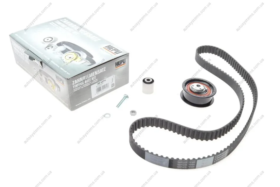 Комплект ГРМ VW Polo 1.7/1.9 SDI 96-01 HEPU 20-1174 (фото 1)