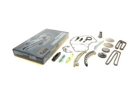 Комплект ланцюга ГРМ Citroen Jumper/Fiat Ducato/Peugeot Boxer 3.0D 06- (z=120/82) (симплекс) HEPU 21-0577