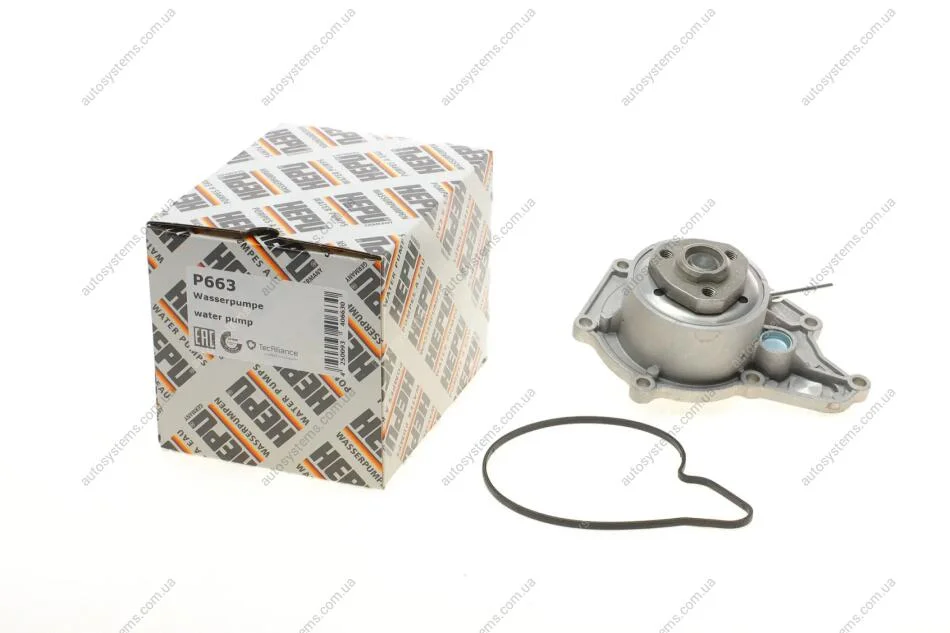Помпа води Audi A4/A5/A6/A7/A8 3.0-4.0 TFSI 10- HEPU P663 (фото 1)