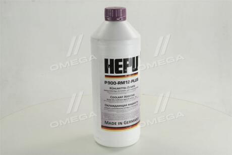 Антифриз G12+ READY MIX VIOLET-PURPLE фиолетовый, готовый к применению -37, 1,5л HEPU P900-RM-G12PLUS