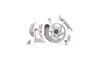 Помпа води Renault Kangoo 1.2i 16V 01-/Dacia Logan/Sandero 1.2 06- HEPU P954S (фото 6)