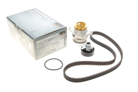 Комплект ГРМ + помпа VW Caddy/Golf/Skoda Octavia 1.6 92-04 HEPU PK05402