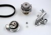 Комплект ГРМ + помпа Audi A4 00-08/A6 01-05/ VW Passat 2.0 01-05 (150x23)(помпа P545) HEPU PK05454 (фото 2)