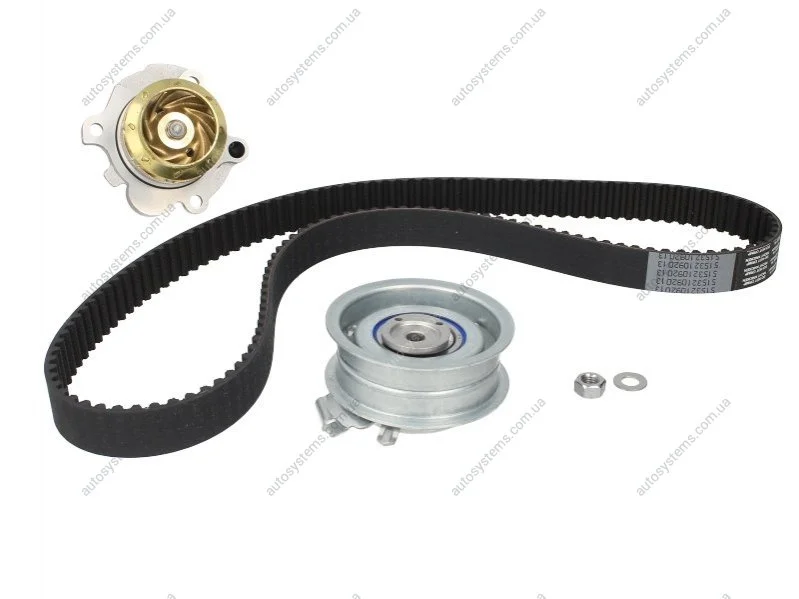 Комплект ГРМ + помпа VW Caddy 2.0 EcoFuel 06-15 HEPU PK05470 (фото 1)