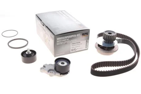 Комплект ГРМ + помпа Daewoo Lanos 1.6 16V 97-/Nexia 1.5 16V 95-97 (127x25.4) HEPU PK07930