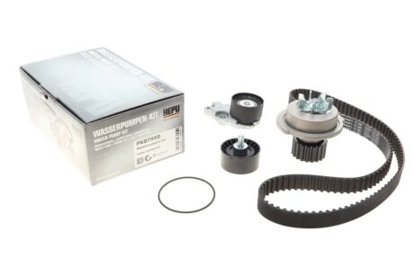 Комплект ГРМ + помпа Daewoo Nubira/Chevrolet Aveo/Lacetti 1.4/1.6 97- (127x25.4) HEPU PK07950