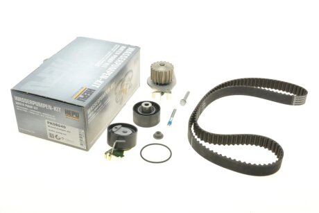 Комплект ГРМ + помпа Citroen C4/Peugeot 307 1.4 16V 03- HEPU PK08040