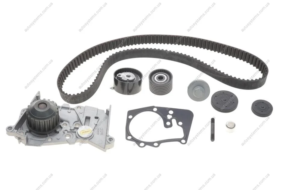 Комплект ГРМ + помпа Renault Kangoo 1.6 16V 01- HEPU PK08420 (фото 1)