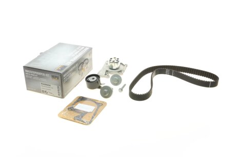 Комплект ГРМ + помпа Renault Kangoo/Duster/Scenic III/Megane III/VI/Laguna 1.5dCi 09- HEPU PK09650