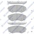 Тормозные колодки дисковые передние, комплект Hi-Q (SANGSIN) SP1144 (фото 1)