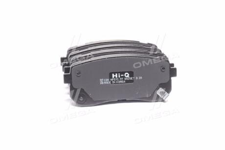 Тормозные колодки дисковые задние, комплект Hi-Q (SANGSIN) SP1192