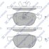 Тормозные колодки дисковые передние, комплект Hi-Q (SANGSIN) SP1260 (фото 1)