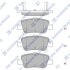 Тормозные колодки дисковые задние, комплект Hi-Q (SANGSIN) SP1501 (фото 1)