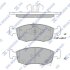 Тормозные колодки дисковые передние, комплект Hi-Q (SANGSIN) SP1697 (фото 1)
