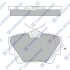 Тормозные колодки дисковые задние, комплект Hi-Q (SANGSIN) SP1742 (фото 1)