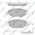 Тормозные колодки дисковые передние, комплект Hi-Q (SANGSIN) SP1891 (фото 1)