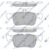 Тормозные колодки дисковые задние, комплект Hi-Q (SANGSIN) SP1919 (фото 1)