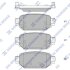 Тормозные колодки дисковые задние, комплект Hi-Q (SANGSIN) SP4178 (фото 1)