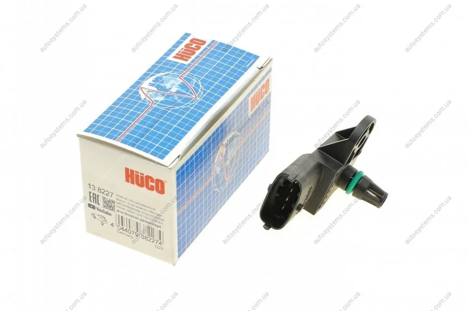 Датчик тиску наддува Fiat Doblo 1.4 05- (HÜCO) HITACHI 138227 (фото 1)
