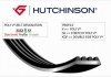 Ремінь генератора Peugeot 307 1.4/1.6 16V 00- (6PK1125) HUTCHINSON 1125 K 6 (фото 2)