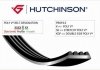 Ремінь генератора Hyundai i30 1.4/1.6 07-12 (6PK1255) HUTCHINSON 1255 K 6 (фото 2)