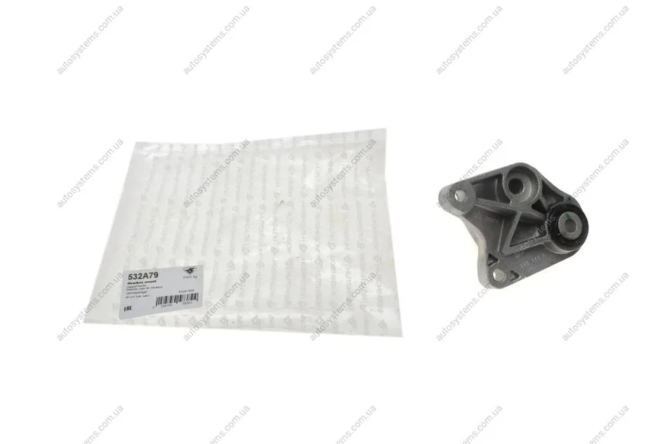 Подушка двигуна (задня/нижня) Ford Focus II/III 1.4/1.6 04- HUTCHINSON 532A79 (фото 1)