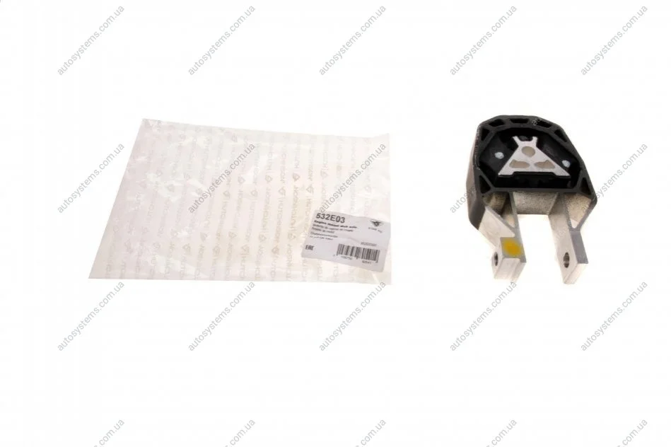 Подушка двигуна (задня) Ford Focus III 13- (косточка) HUTCHINSON 532E03 (фото 1)