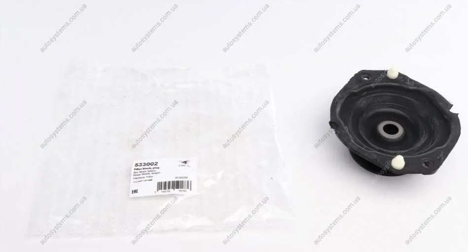 Подушка амортизатора (переднього) Renault Laguna II 01- HUTCHINSON 533002 (фото 1)